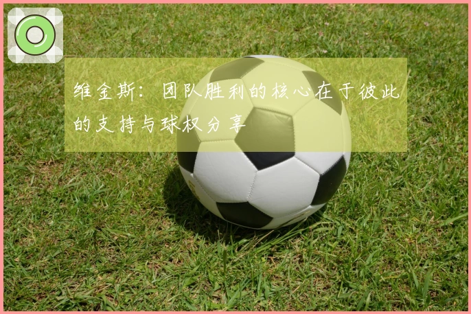 维金斯：团队胜利的核心在于彼此的支持与球权分享